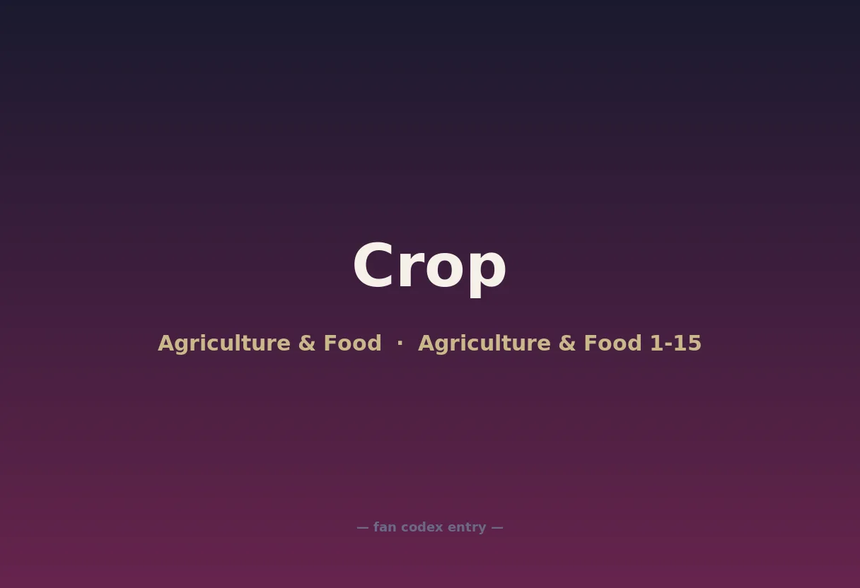 Crop